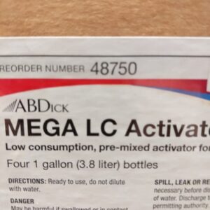 Mega or Silvermaster Eco Activator 48750 Box of 4