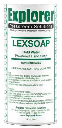 Lex Soap Hand Cleaner (Similar to Boraxo) Really Works Hand Cleaner